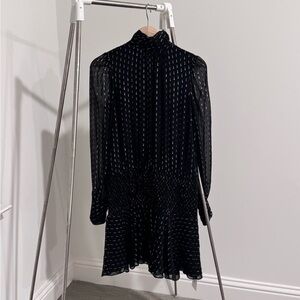ML Monique Lhuillier Silk Dress (S)